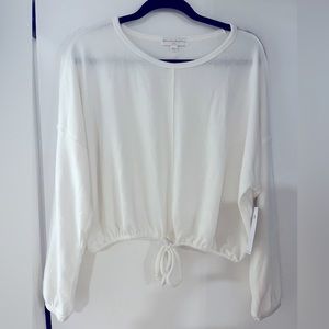 NWT🏷️ SPIRITUAL GANGSTER Long Sleeve Drawstring Top.